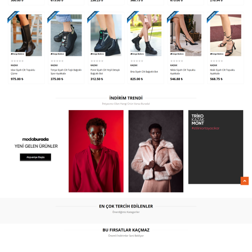 Datça Fikir - Beginner E-Ticaret Sistemi