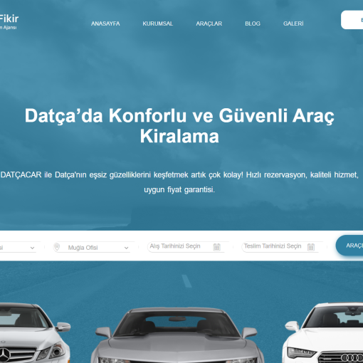 Datça Fikir - Beginner Rent a Car Yazılımı
