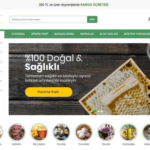 Datça Fikir - Yöresel Tema E-Ticaret Sistemi