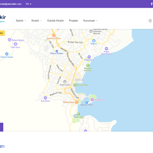 Datça Fikir - Emlak İlan Sistemi