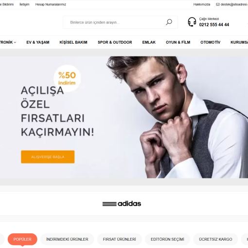 Datça Fikir - Elektronik Teması E-Ticaret Sistemi